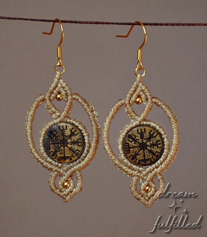 Pendientes Vegvisir Vikingo | Dream Fulfilled
