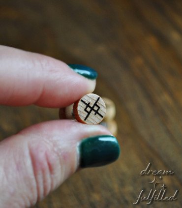 Pendientes Runa de Amor Eterno | Dream Fulfilled