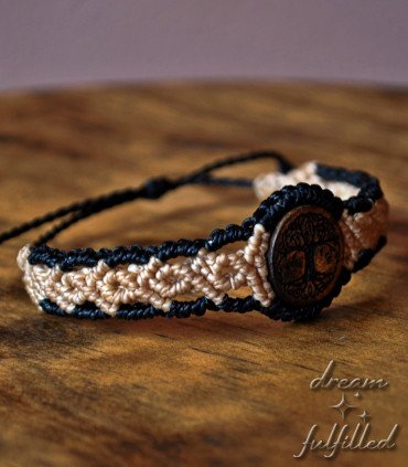 Pulsera Árbol de la Vida de Macramé