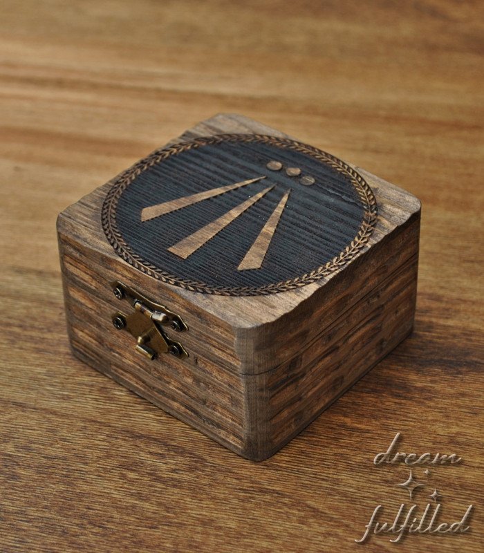 caja awen de madera