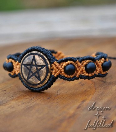 Pulsera Pentáculo y Ónix