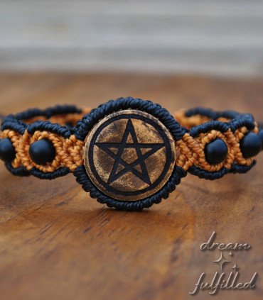 Pulsera Pentáculo y Ónix