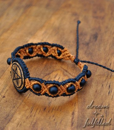 Pulsera Pentáculo y Ónix