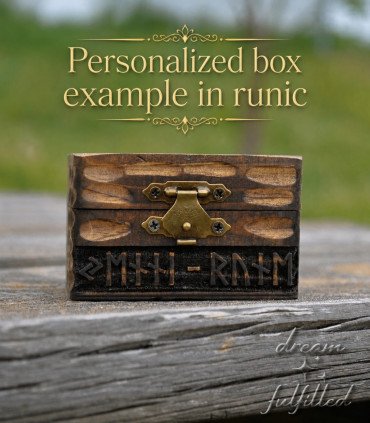 Caja Vikinga Runa de Amor Eterno | Dream Fulfilled