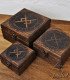 Wooden box available in three sizes