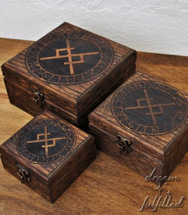 Wooden box available in three sizes