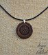 Lightweight wooden pendant for everyday wear